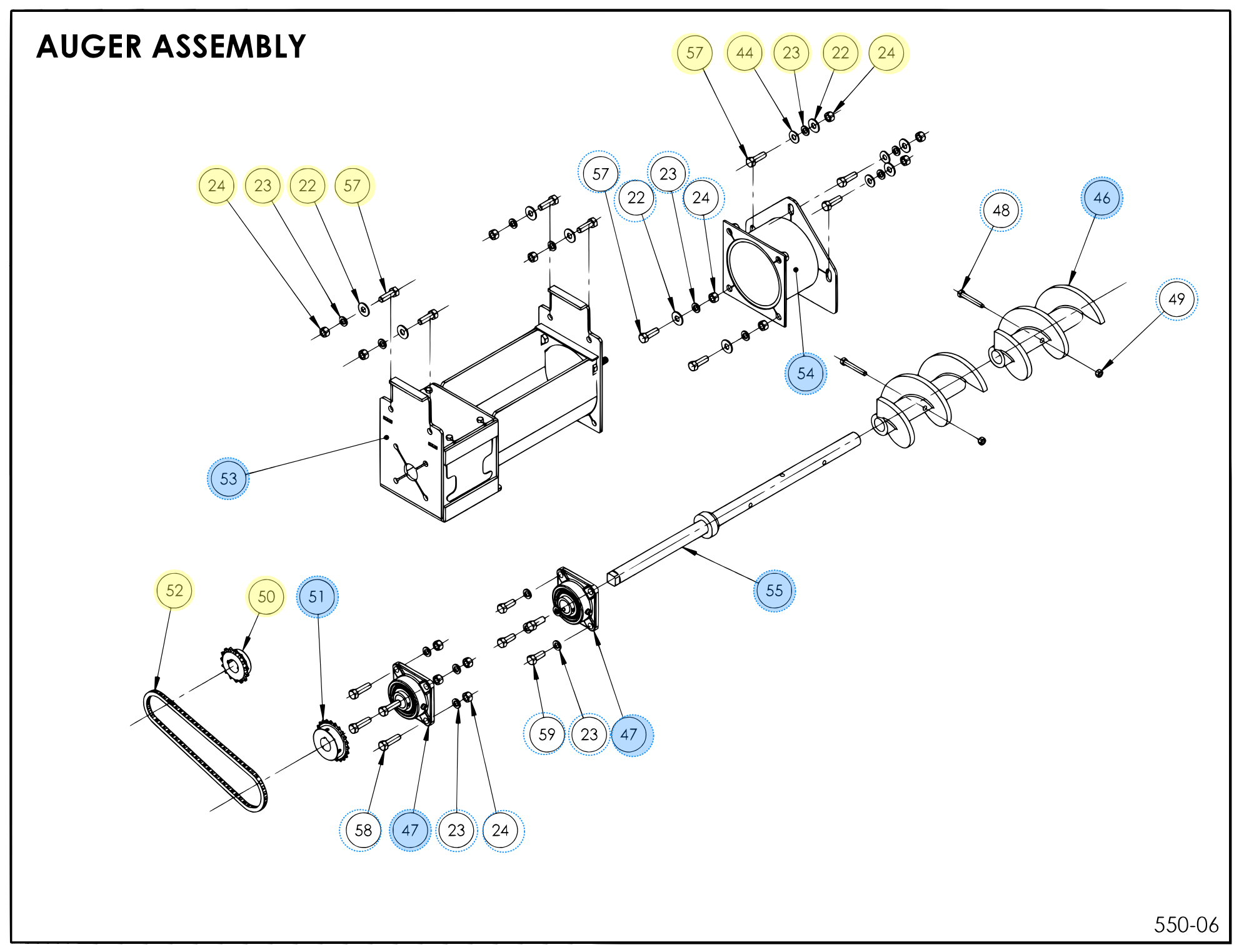 8" Hollow Auger Assembly - Image 5