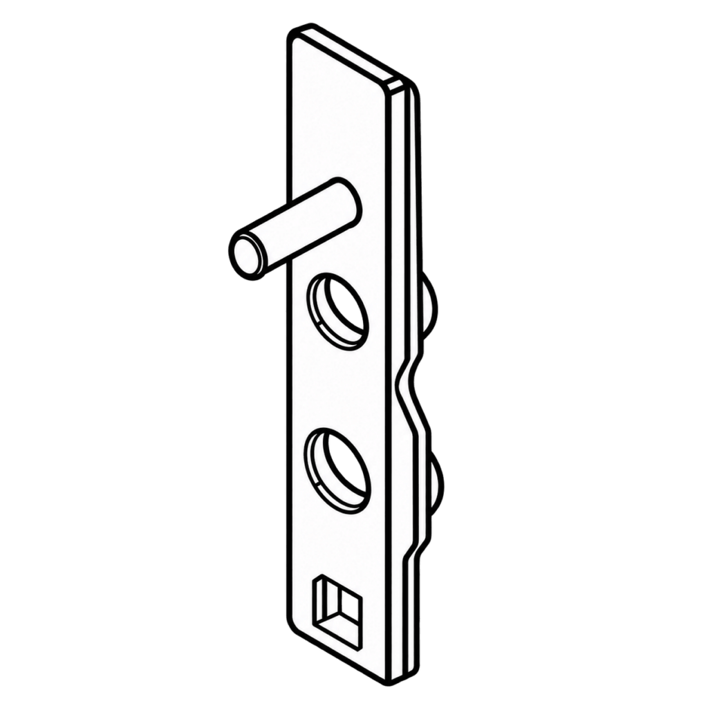 Idler Bracket Weldment — Left Hand