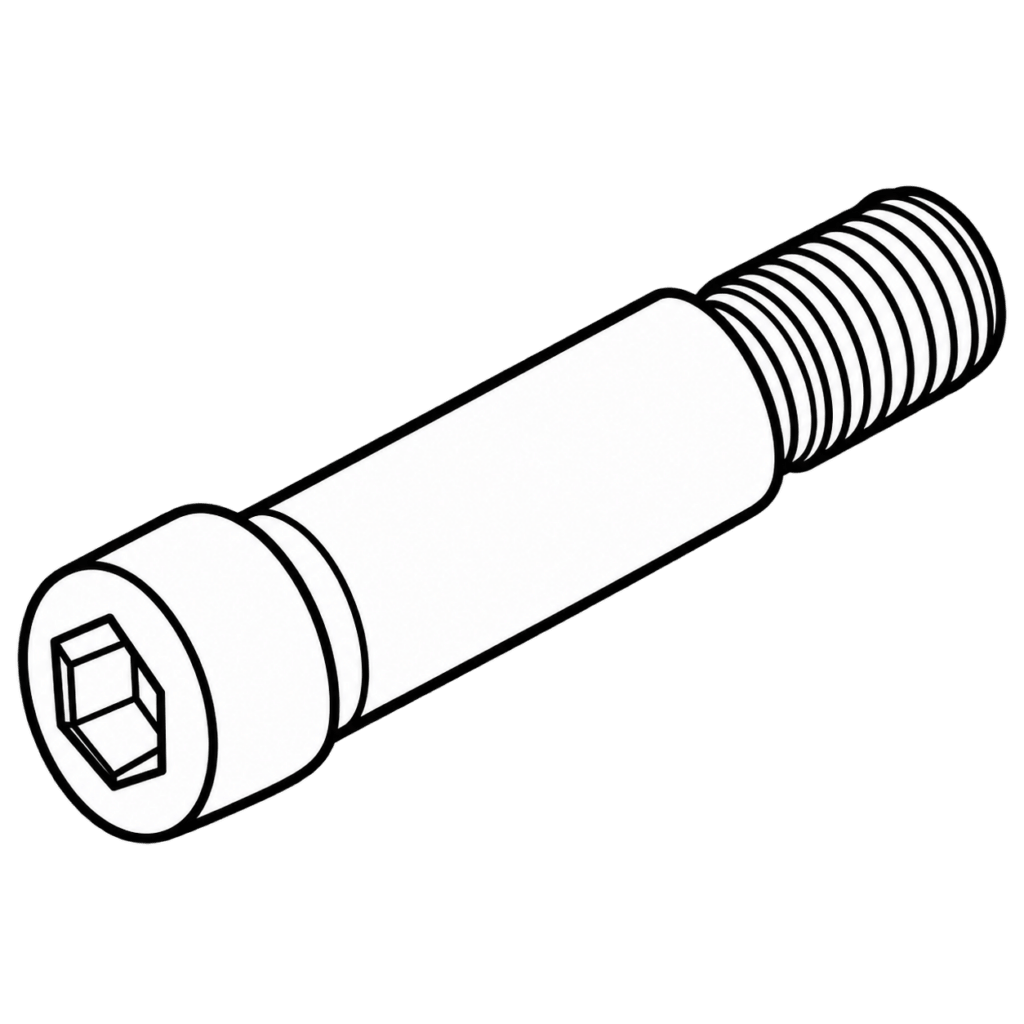Shoulder Bolt, 3/4-10 UNC x 2″ LG.