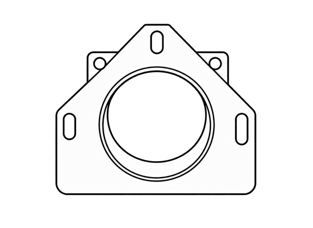 Standard steel compaction tube.